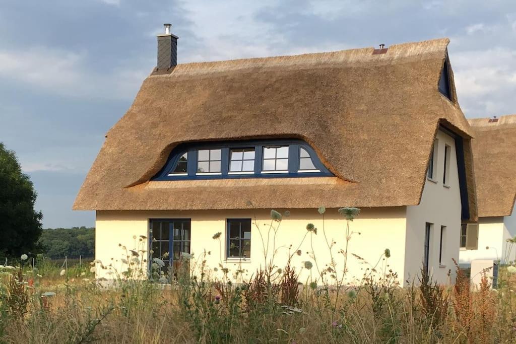 Stilvolles Reetdachhaus Coastline An Der Ostsee Gross Schwansee Luaran gambar